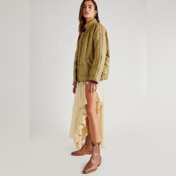 COPY - COPY - Free people Dolman Quilted Vegan Jacket - Picture 5 of 6